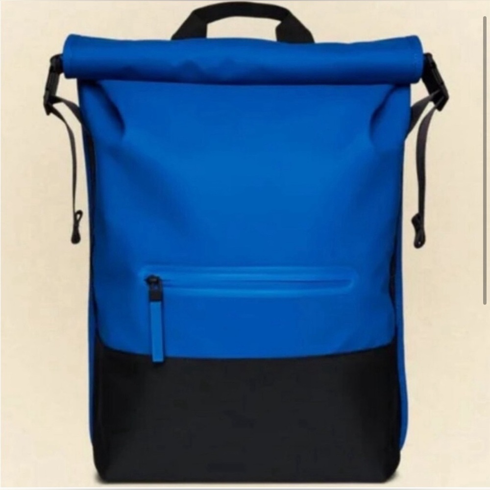 Rains Trail Rolltop Backpack Waves NWT